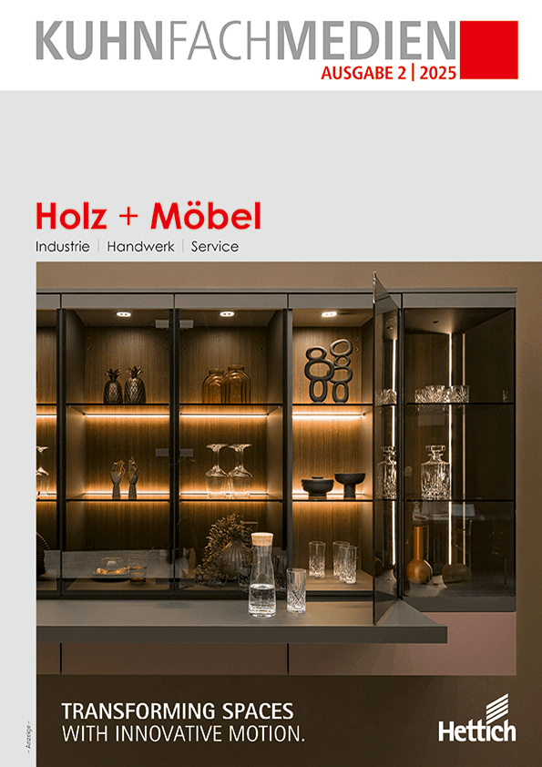 Titelseite Holz + Möbel 2025