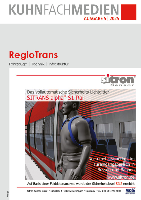 Titelseite Regiotrans 2025