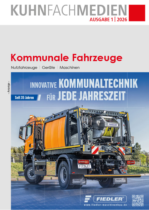 Titelseite Kommunale Fahrzeuge 2026